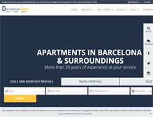 Tablet Screenshot of pl.barcelona-home.com